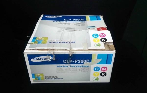 Samsung CLP-P300C Rainbow kit neu